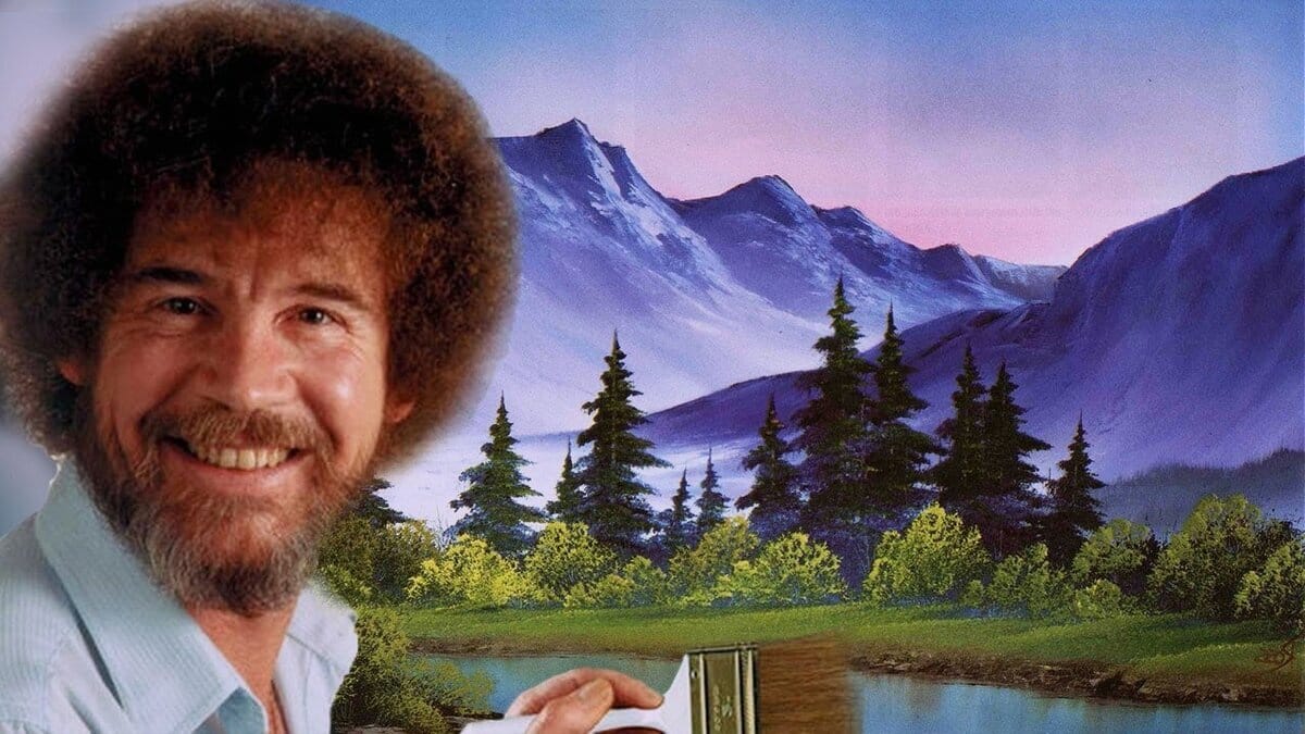 Ressam Bob Ross’un asıl mesleği şoke etti! Bakın ne iş yapıyormuş…