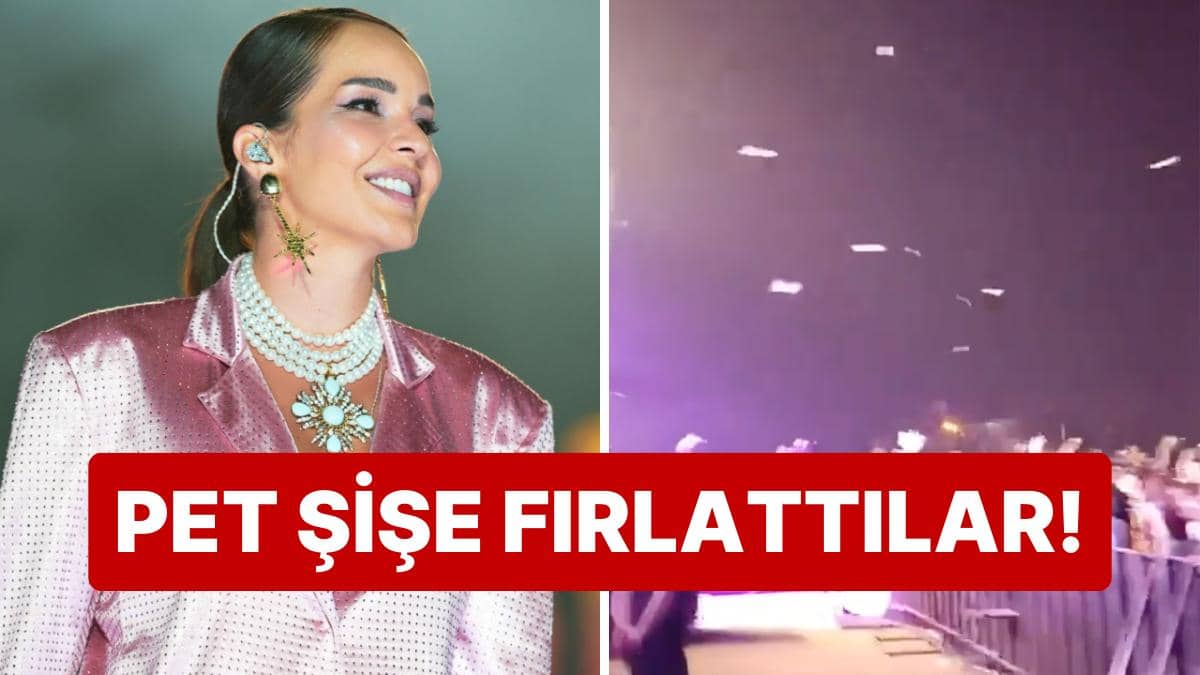 Van Konserini “Ne Mutlu Türküm Diyene” Sözleriyle Bitiren Bengü’ye İzleyiciler Pet Şişe Fırlattı!