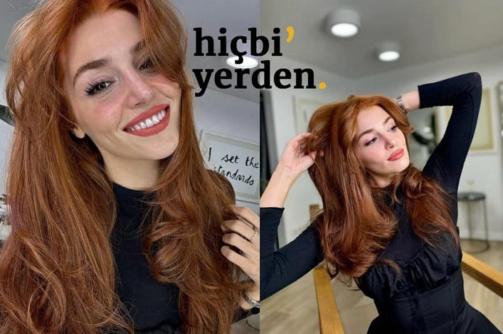 Hande Erçel imaj değiştirdi… Yeni görüntüsüne ait video.